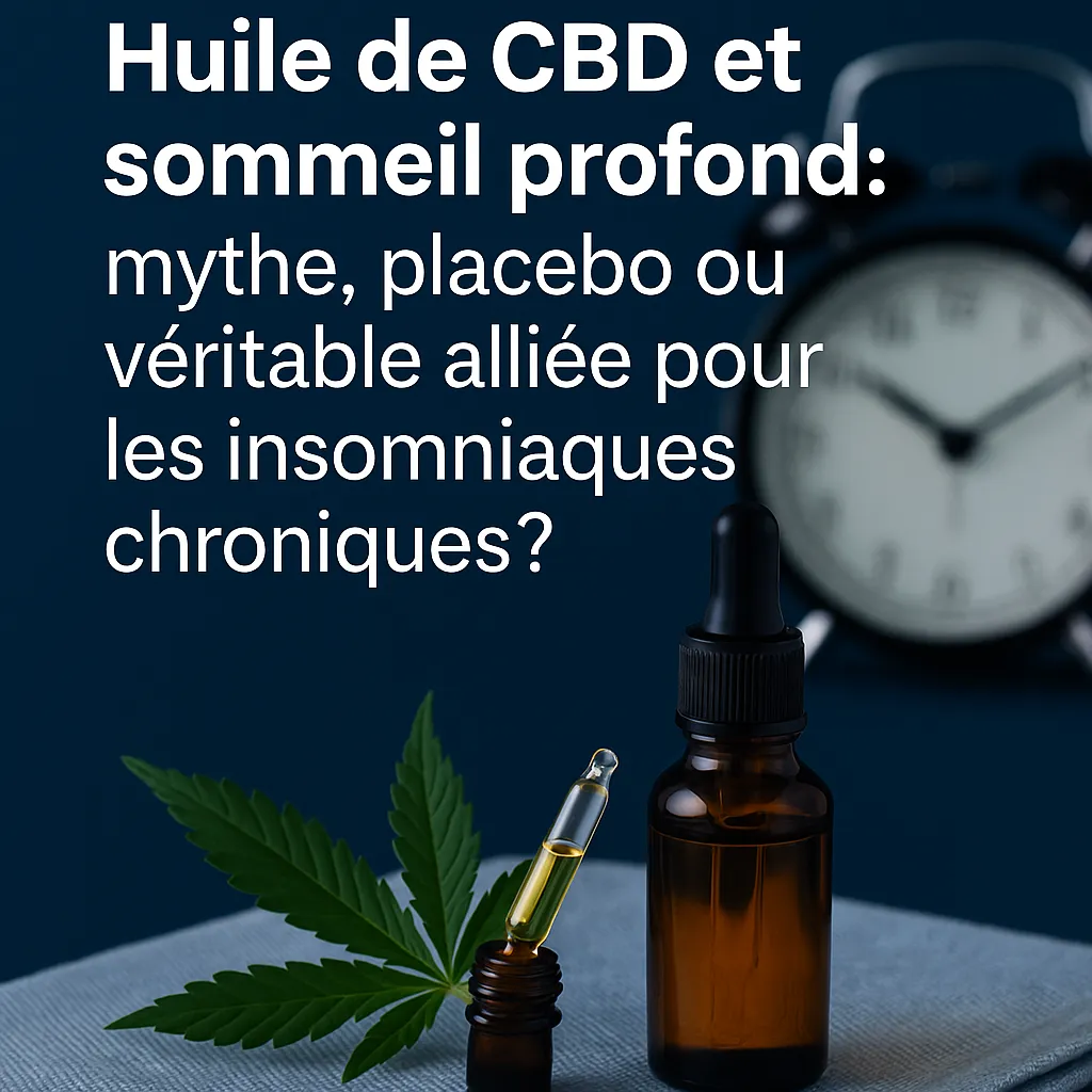 huile de CBD et sommeil profond